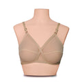 Pack of 4 Non-Padded & Non-Wired Full Net Transparent  Bras - 4 Colors