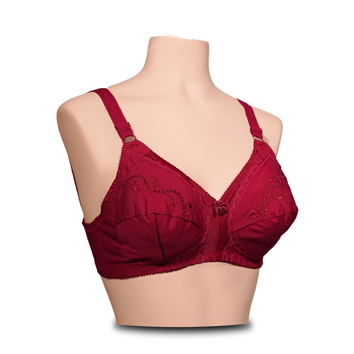 Pack of 3 Cotton Non-Padded Everyday Bras- Comfort 15