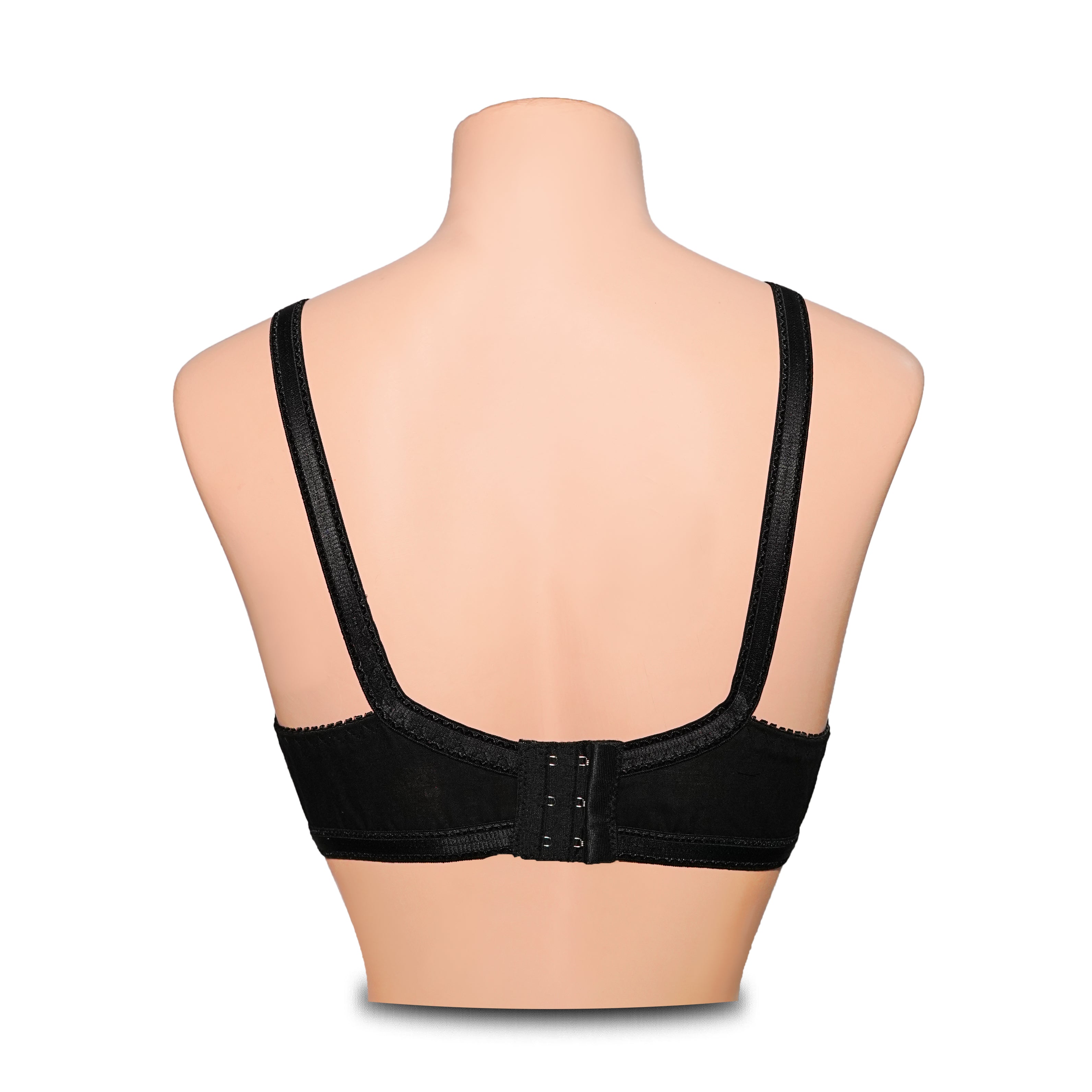 Pack of 2 embroidered cotton Non-Padded Comfortable Bras – Full Coverage