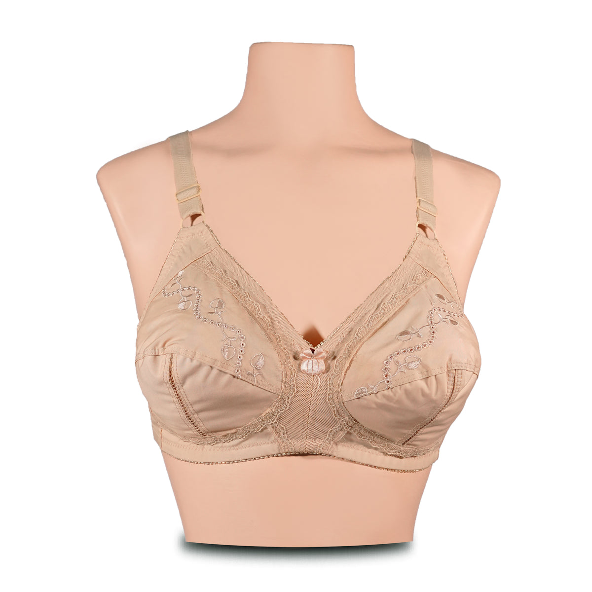 Pack of 3 Cotton Non-Padded Everyday Bras- Comfort 15
