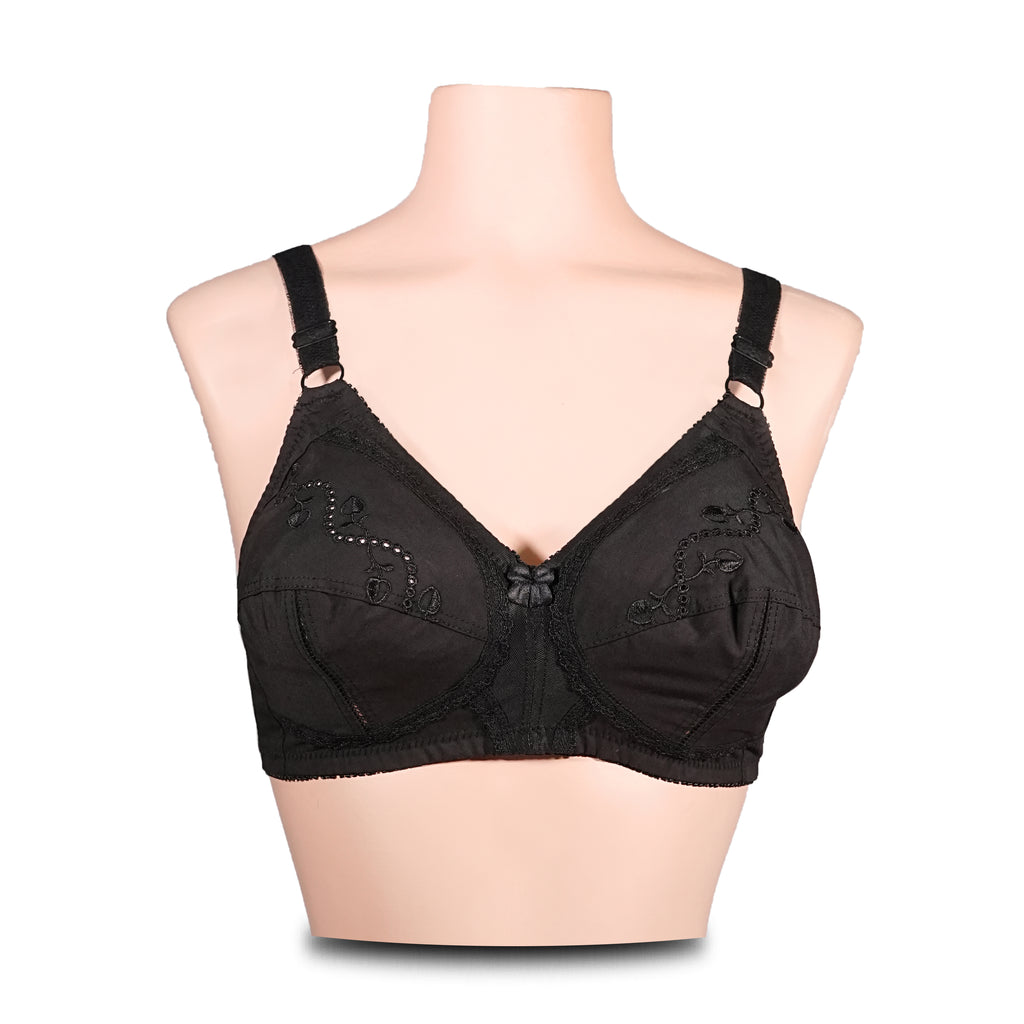 Pack of 3 Cotton Non-Padded Everyday Bras- Comfort 15